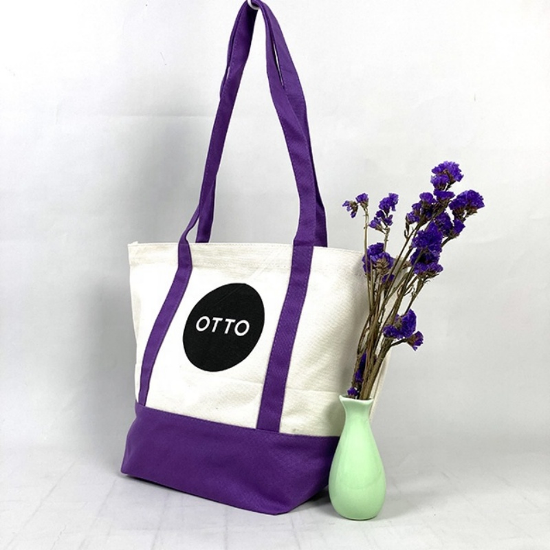 Bolsa de compras de lona reutilizable, bolsas de algodón para compras