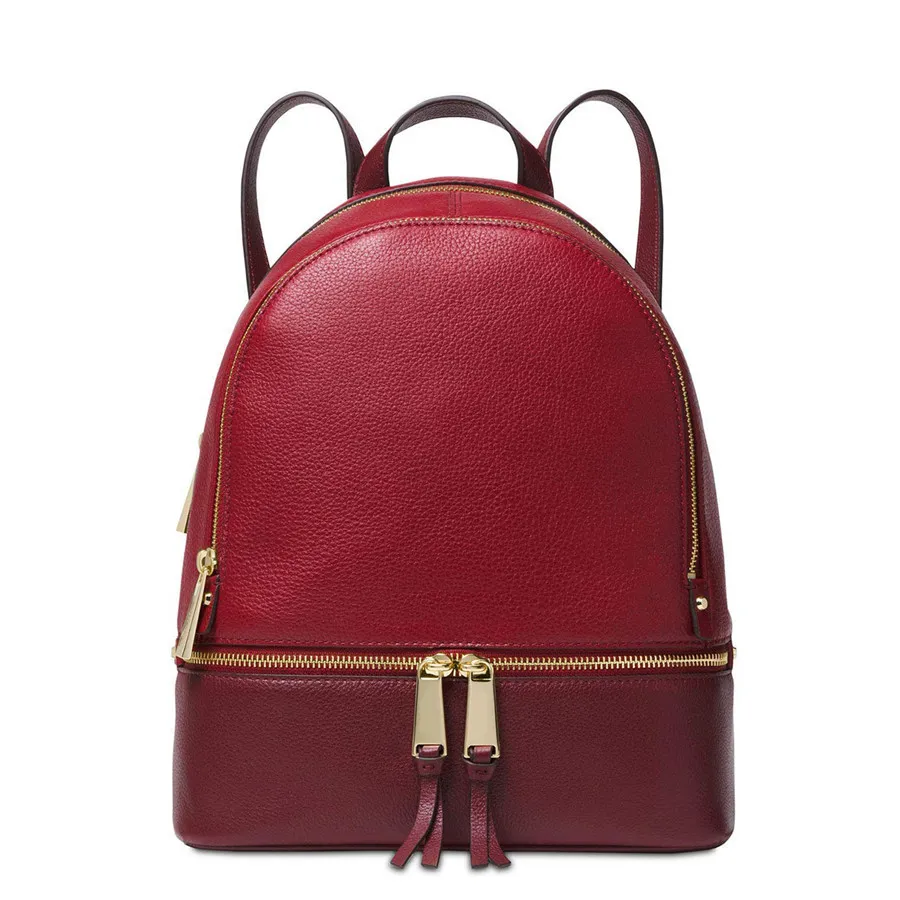 Mochila de viaje de moda clásica para mujeres, mochila de lujo de alta calidad para escuela y deporte, mochila de señora de cuero PU RPET, venta al por mayor de fábrica
