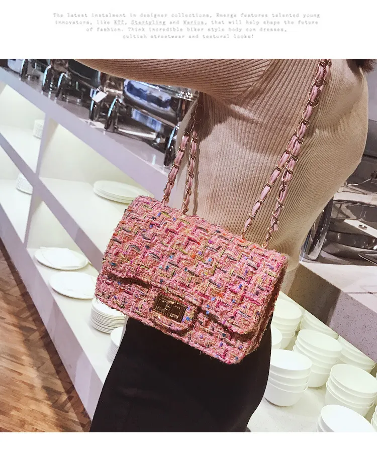 Fabricante de bolsos OEM BSCI, bolso de diseñador Rcs personalizado, bolso de hombro colorido de moda, bolso de dama