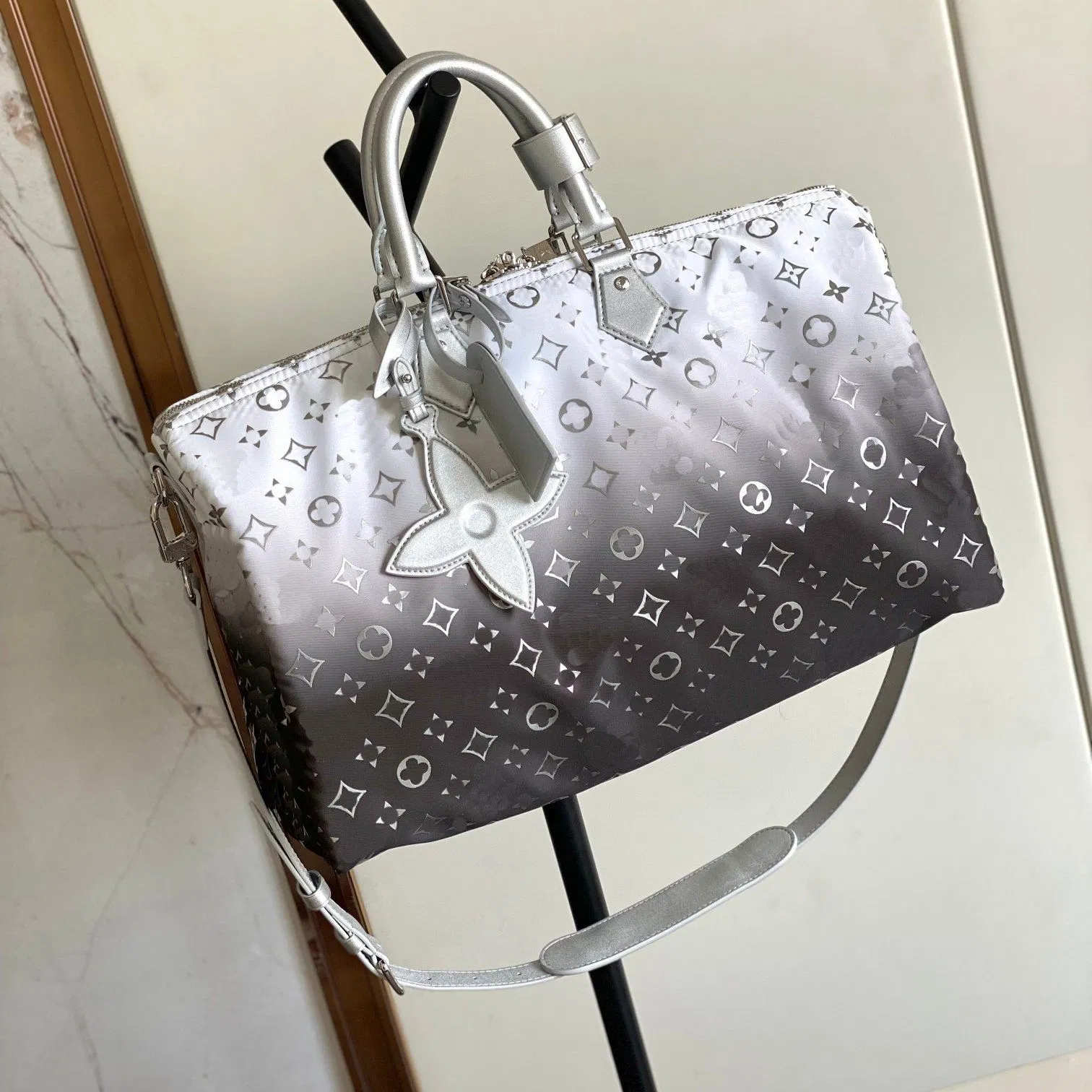 Bolso de mano de diseño de cuero marca de lujo Lvspeed, bolso tote, bolso de hombro, bolso cruzado, bolso de viaje de fin de semana