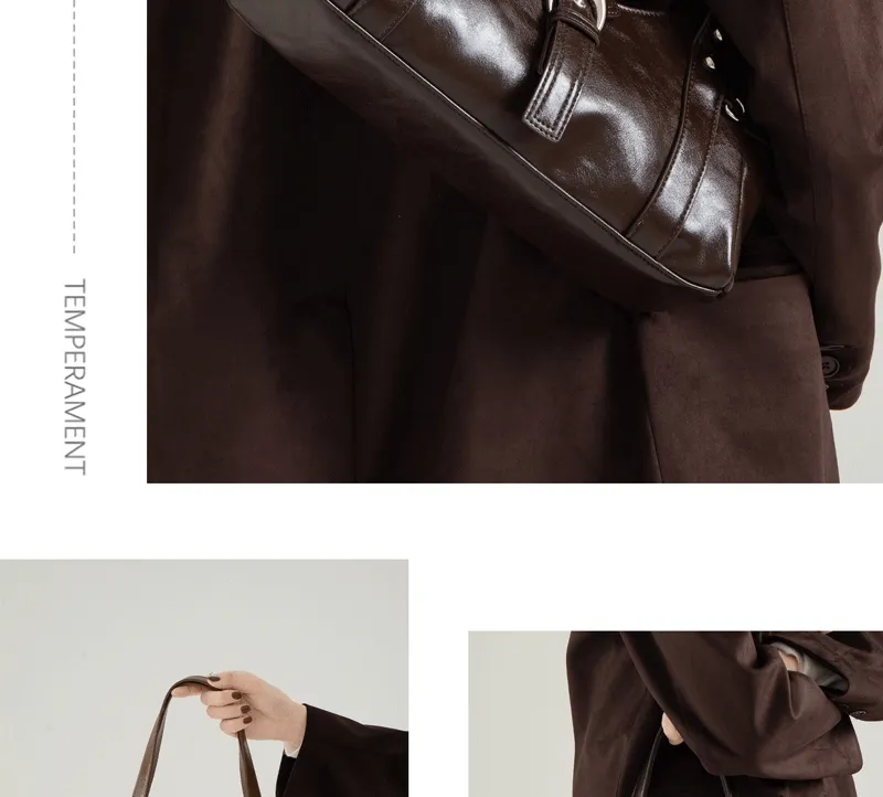 Bolso de mano personalizado para mujeres, bolso de hombro de gran capacidad de moda al por mayor