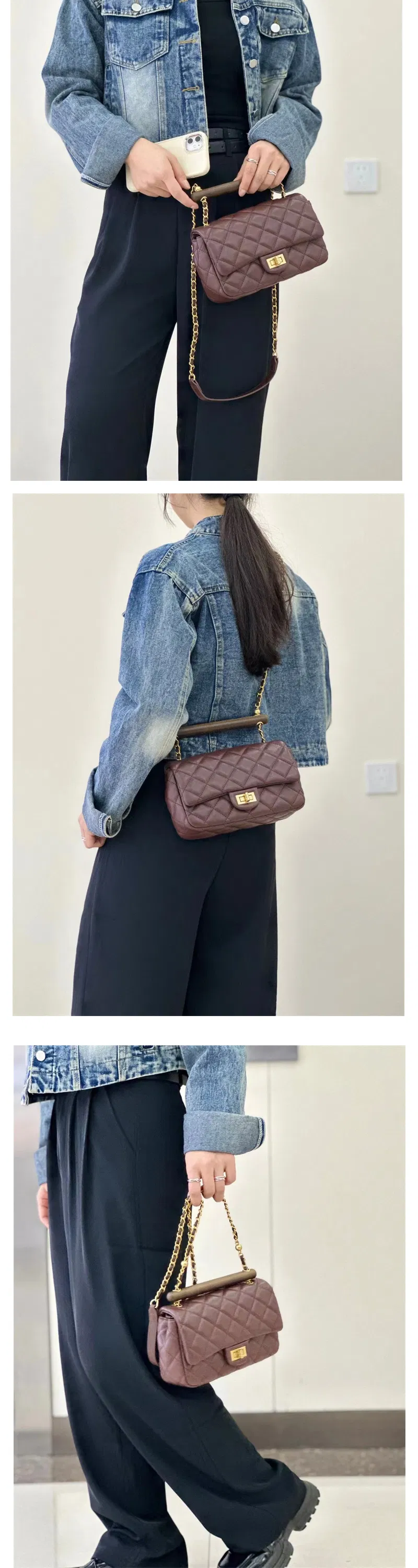 Detalle del bolso modelo EMG7280