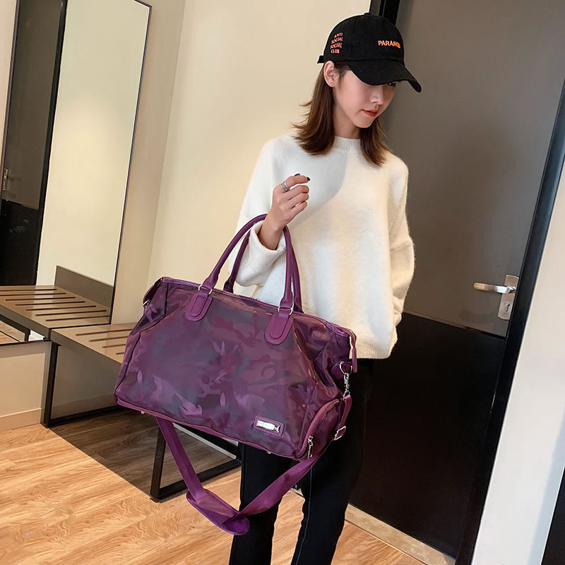 Bolso de viaje grande para mujeres, camuflaje, bolso de mano para hombres, maleta de viaje de corta distancia