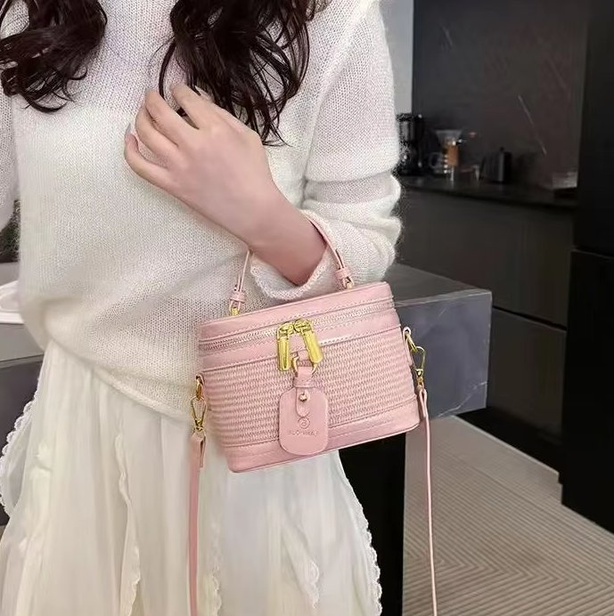 Bolso cruzado ligero de lona personalizada resistente a manchas para parque y picnic
