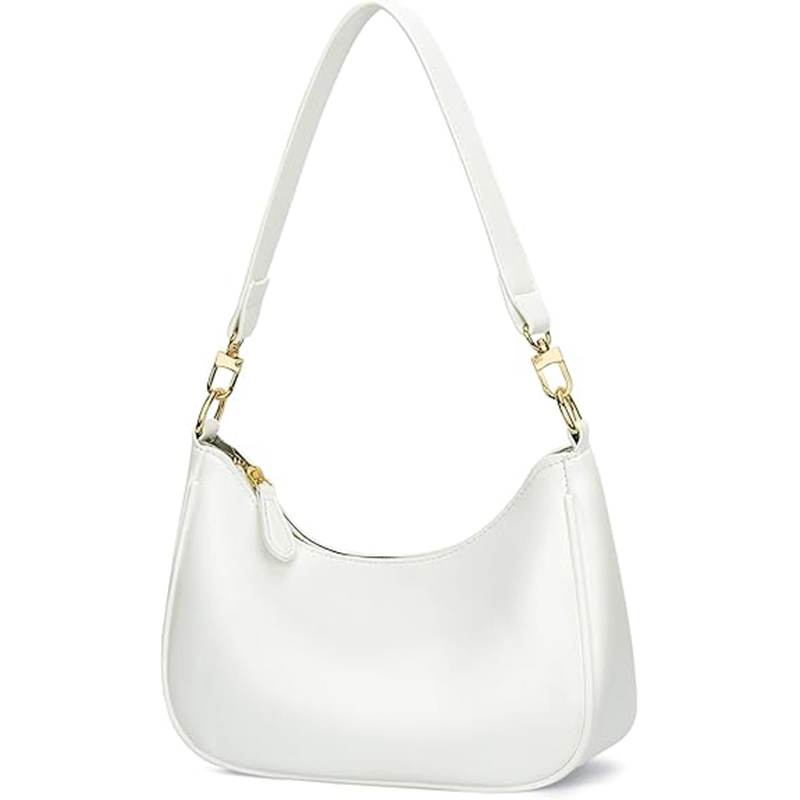 Bolso de hombro retro para mujeres, bolso de diseñador elegante