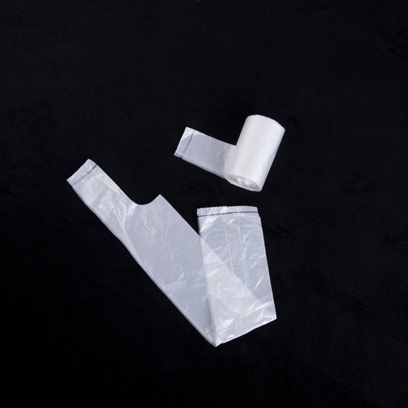 Cubeta de basura grande de plástico tipo chaleco de colores para cocina asequible