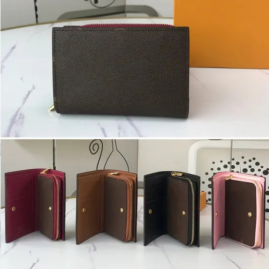 Mujer 1: 1 Damas Moneda Copia Lujo Diseñador Copia Unisex Moda Mayorista Promoción Réplica Cartera Bolso Mano Bolsa Louis Cuero Diseñador Cartera Precio