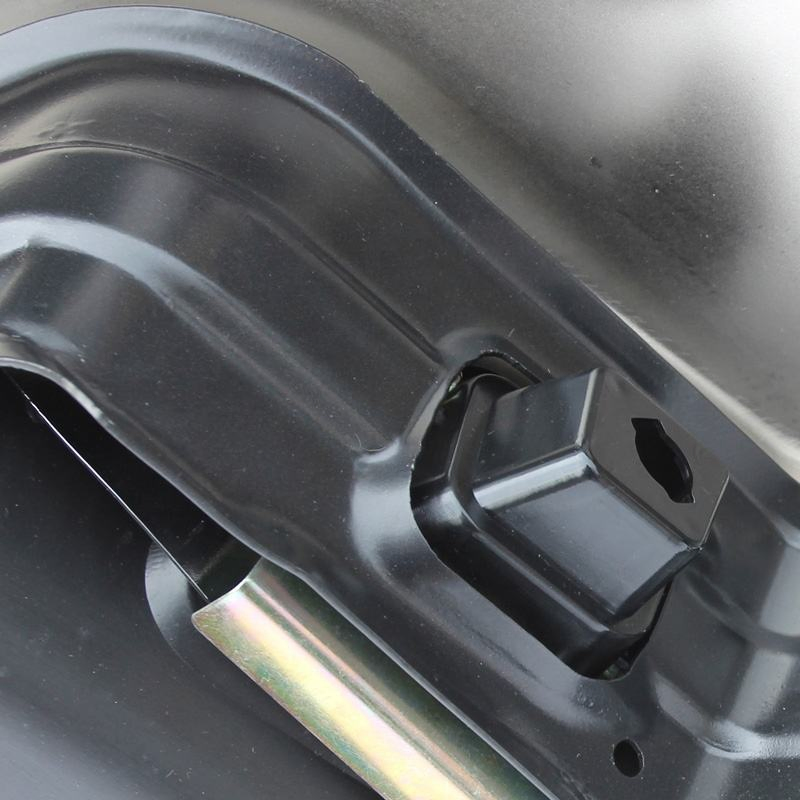 Novo Parachoque Traseiro de Aço Primerado Preto com Furos para 2009-2018 Dodge RAM 1500 Caminhão