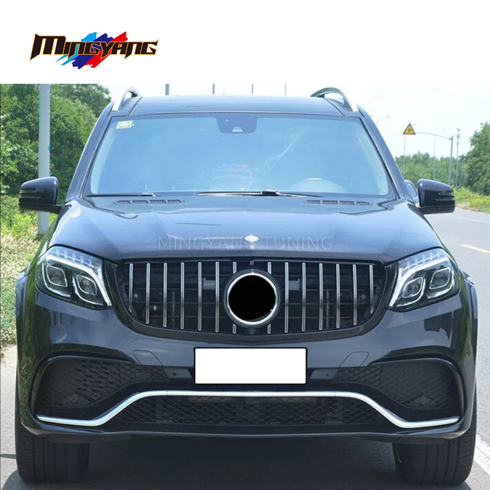 Plástico PP para Mercedes Benz Gl X166 2013-2015 Atualização para GLS63 Kit de Para-choques de Carro