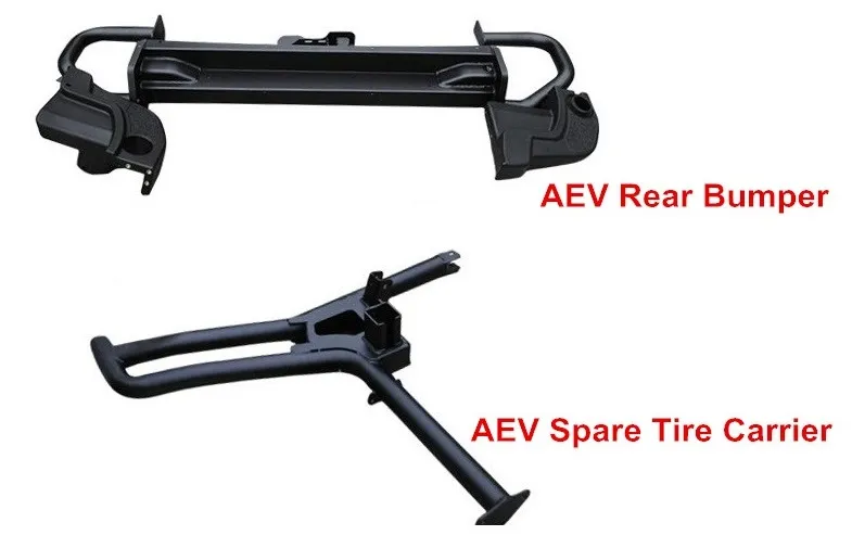 Peça de Carro Acessório Auto Estilo Aev Parachoque Frontal para Jeep Wrangler (JK) 2007-2017 Barra de Aço
