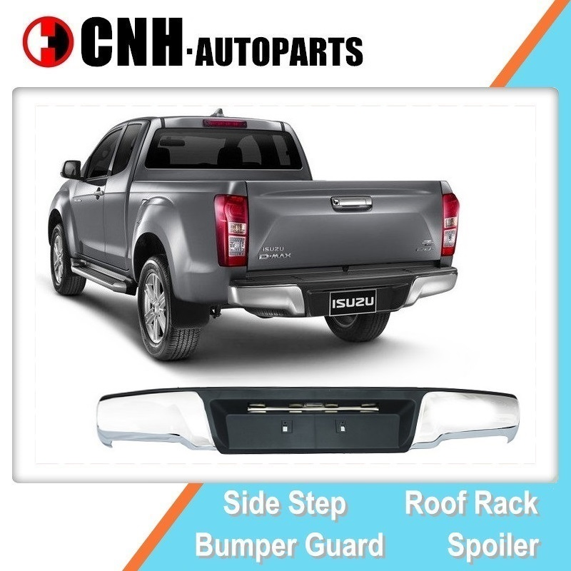 Bumper Traseiro Estilo OE para Caminhonete D-Max 2012 2016 D'max