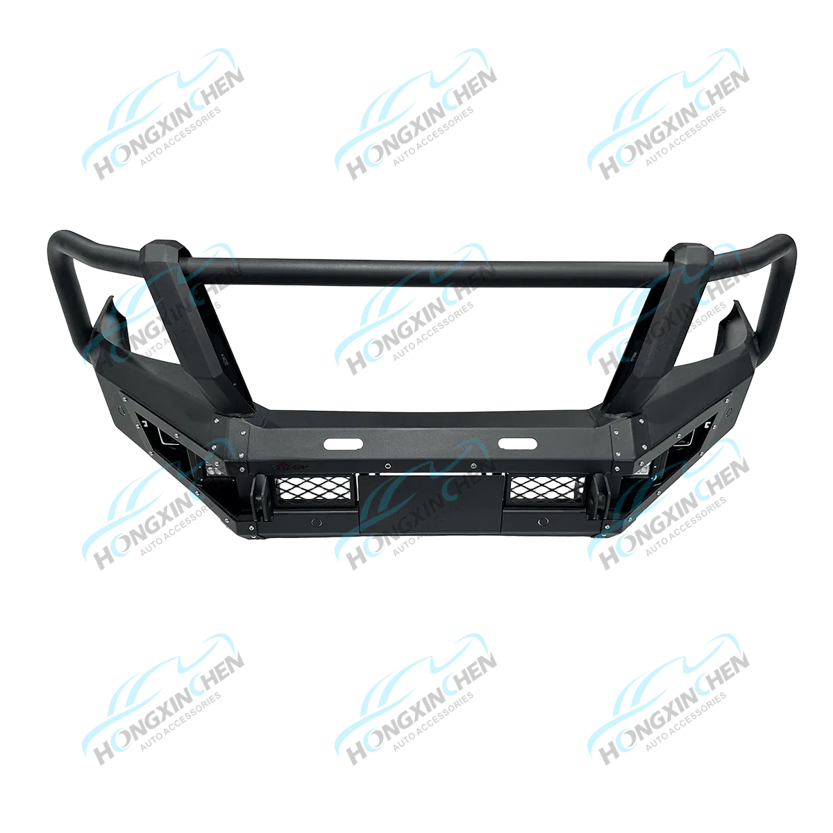 Fabricação Personalizada 4X4 Acessórios Offroad para Toyota Fortuner Np300 Parachoque Frontal Bull Bar Compatível F150 Carro Exterior Bronco Auto