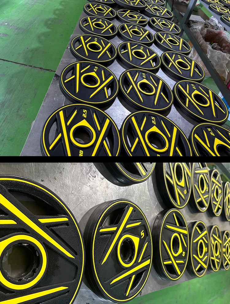 Placas de Peso Coloridas