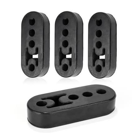 Amortecedor de Borracha de Silicone Pesado Não Padrão Personalizado Preto para Para-choque de Carro
