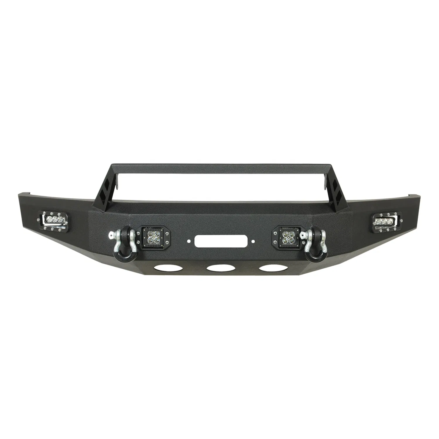 Bumper Dianteiro de Aço com LED/Utilização de Bumper Automotivo para Modificação do Bumper do Caminhão Ford F150 de 15-17