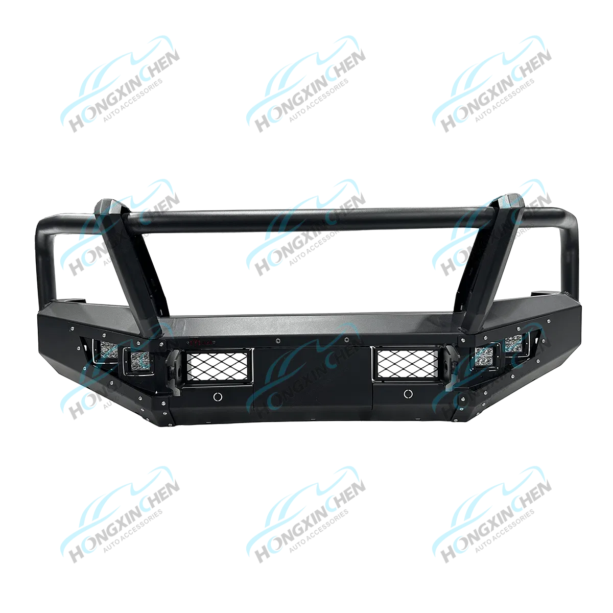 Bumper Frontal de Aço Offroad Pesado 4X4 para Caminhões