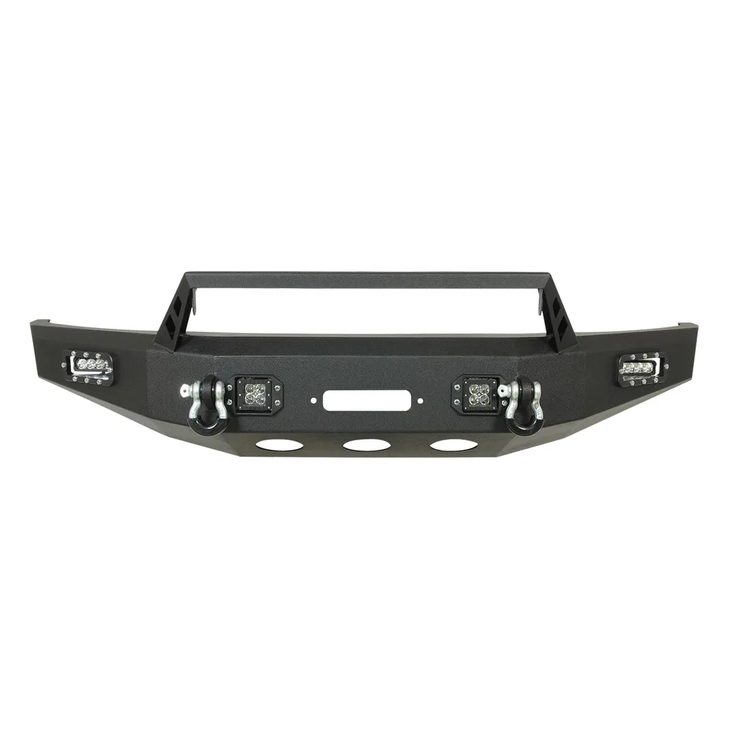 Bumper Dianteiro de Aço com LED/Utilização de Bumper Automotivo para Modificação do Bumper do Caminhão Ford F150 de 15-17