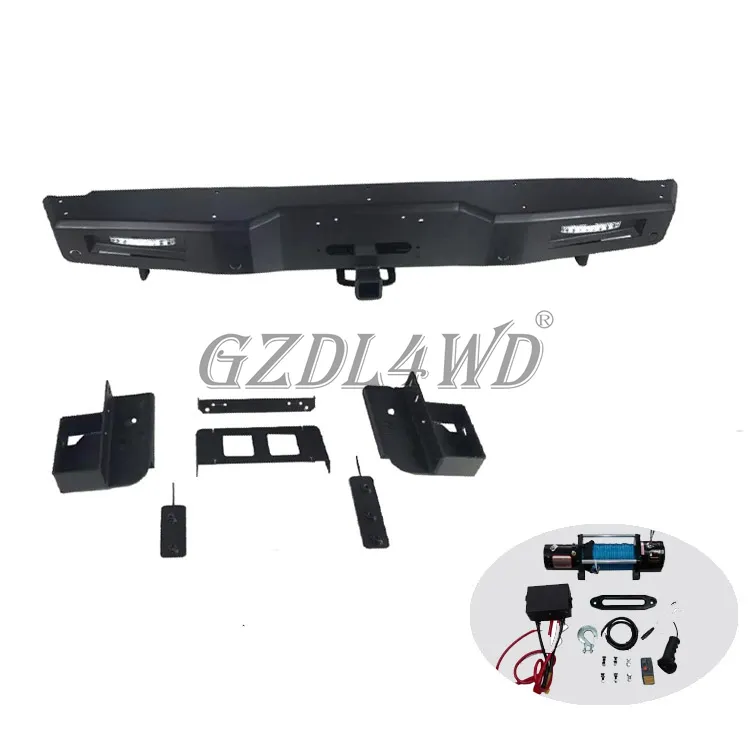 4X4 Kit de Peças de Carro Auto Bumper Traseiro de Aço para Toyota Hilux Revo