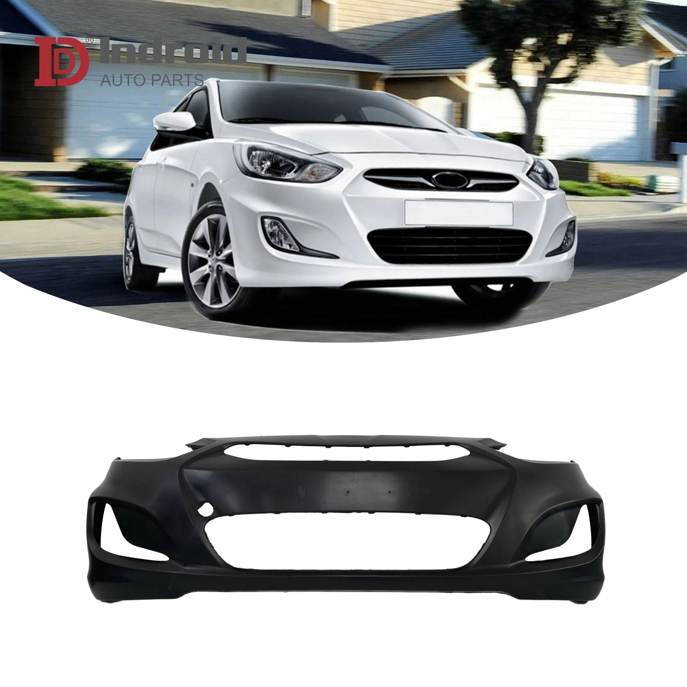 Peças de Carro de Alto Desempenho Para Carroçaria Para-choque Frontal (TIPO MÉDIO ORIENTE) para Hy-Undai Accent 2011