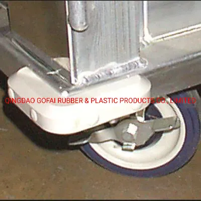 Protetor de Canto de Borracha para Carrinho Industrial de Móveis, Amortecedor de Borda em L, Protetor de Canto, Almofada de Amortecimento, Bumper de Canto para Carrinho