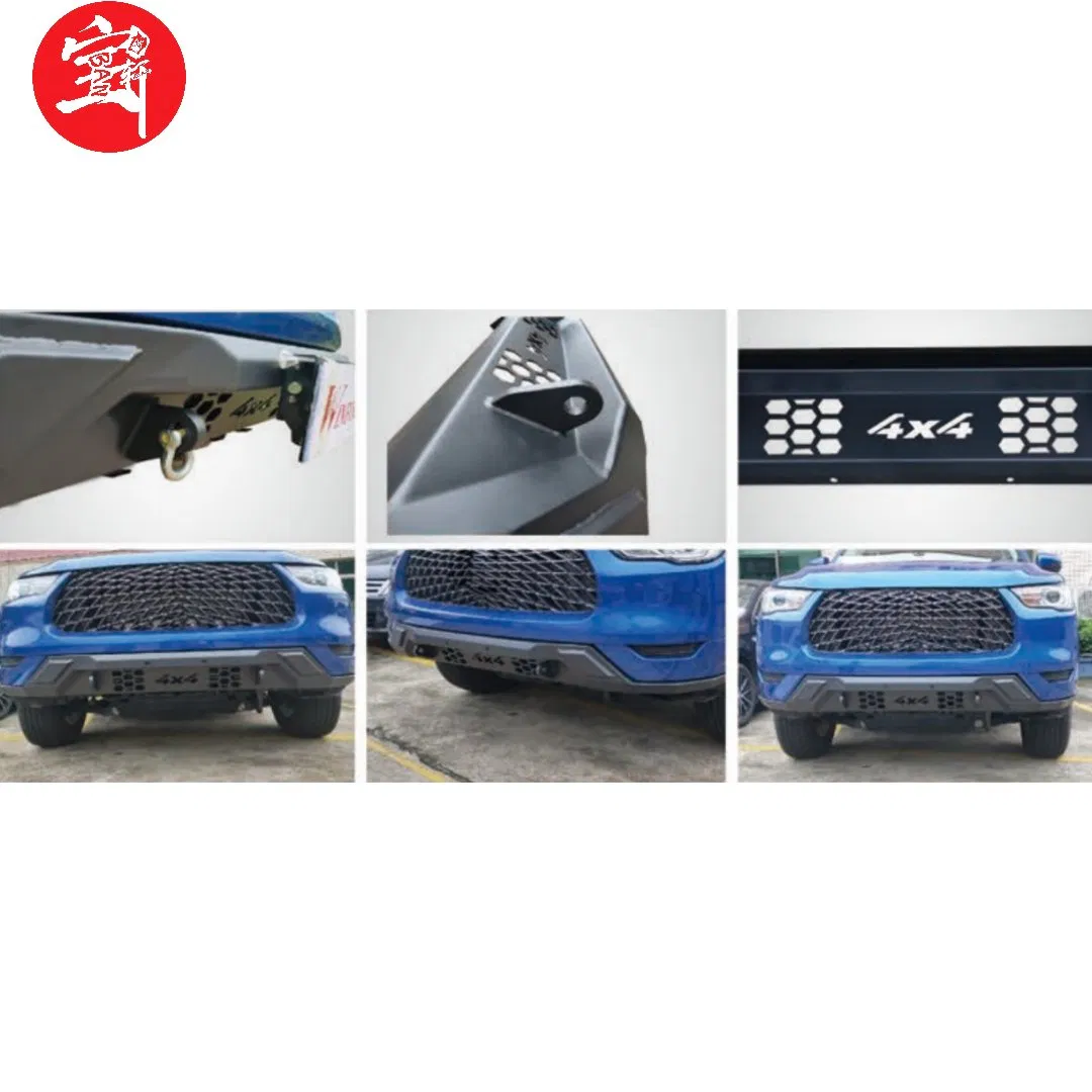 Kit de Carroceria Peças Automotivas 4X4 Estilo Defender Parachoque e Grade em ABS para Jetour T2, Peças para SUV