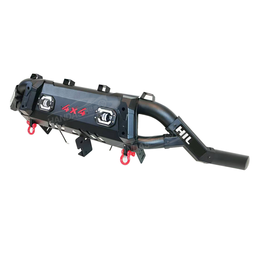 Novo Design Fábrica Venda Direta Parachoque Frontal de Aço Barra de Proteção para Caminhonetes Hilux Revo