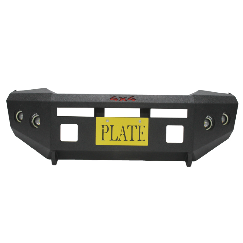 Bumper dianteiro e traseiro personalizado 4X4 de aço para Toyota Hilux, Land Cruiser, Nissan Navara D40, Ford Ranger, Isuzu Dmax, Triton