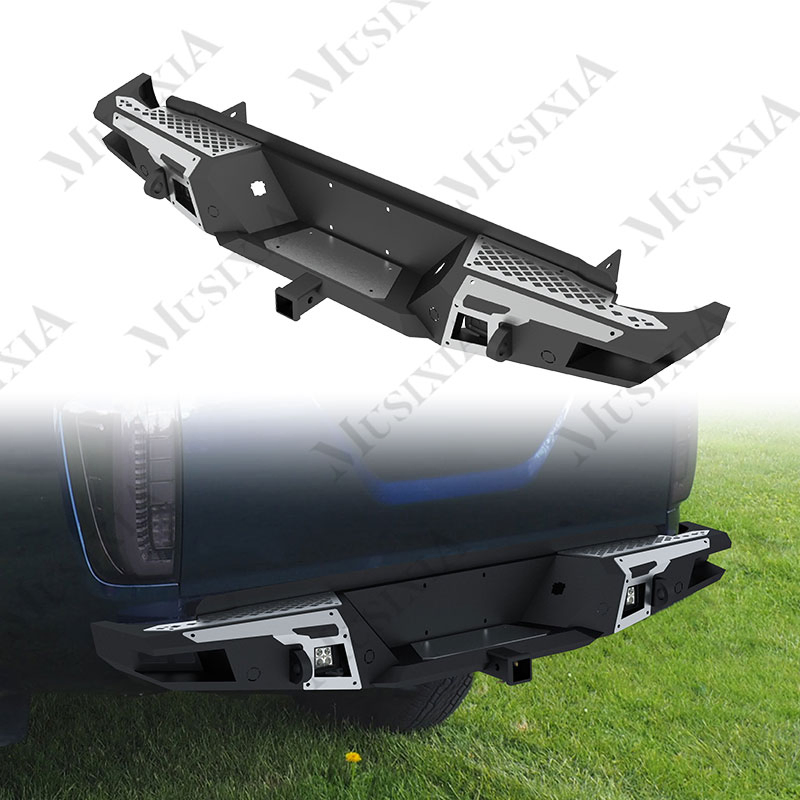 Bumper Traseiro de Aço para Caminhonete Off-Road Nissan Navara 2021 2022