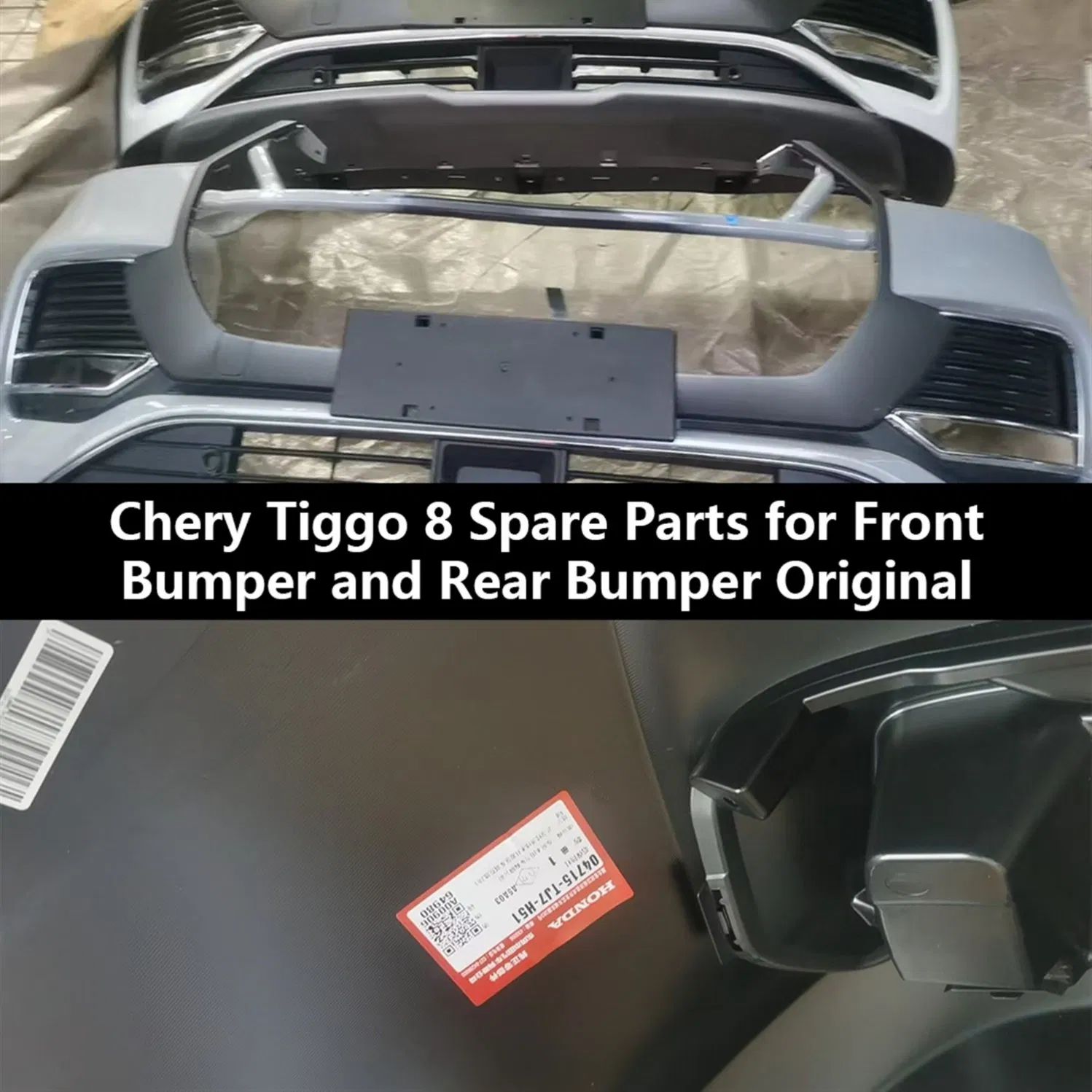 Authentic Chery Tiggo 8 PRO Front &amp; Rear Bumper Components