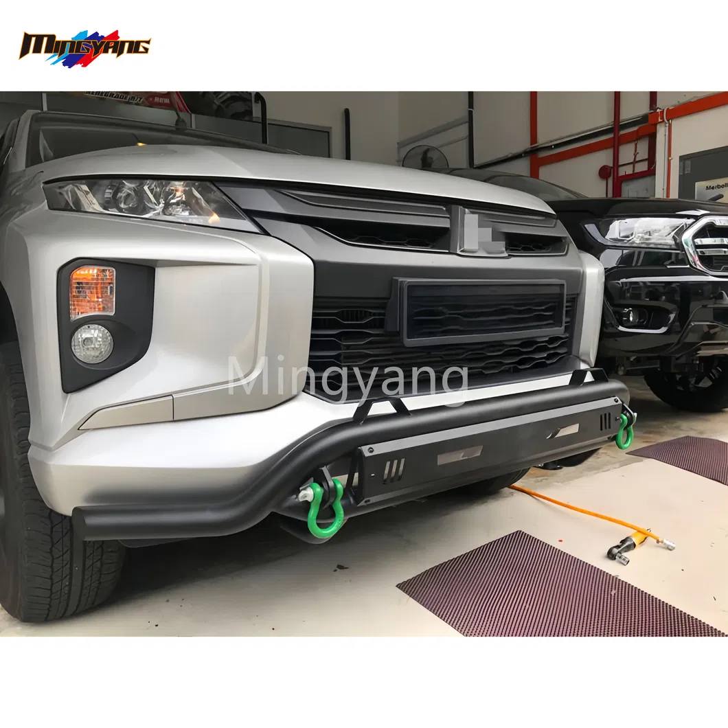 Bumper Frontal de Aço para Carro Acessórios para Pickup Triton L200 2019 Peças de Auto 4X4