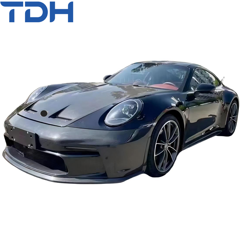 Preço de Fábrica para Para-choque de Carro 2019+Porsche Carrera 911 992 Facelift para Gt3 Para-choque Dianteiro e Traseiro com Capô de Fibra de Carbono Seco