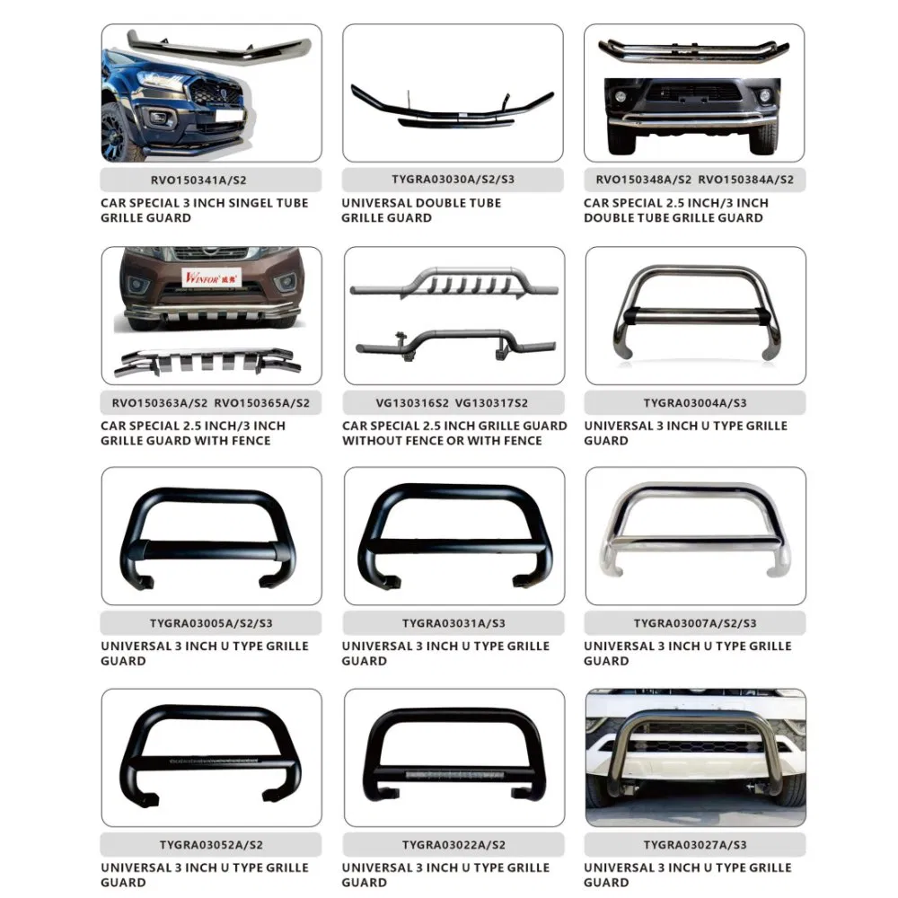 Kit de Carroceria Peças Automotivas 4X4 Estilo Bumper e Grade em ABS para Isuzu D-Max, Peças para SUV