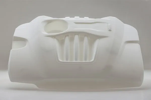 Para-choque dianteiro de carro personalizado com molde de plástico de fibra de carbono inteira