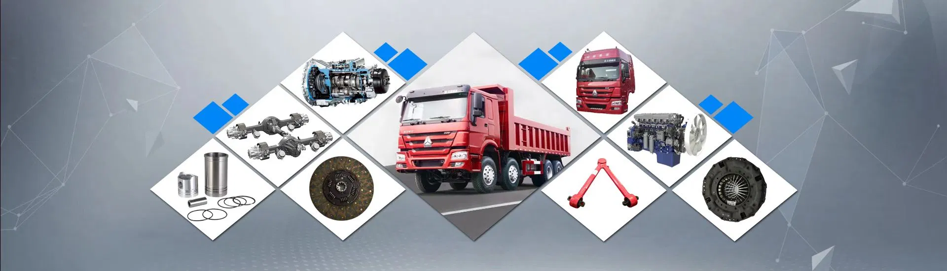 Peças de Caminhão Shacman de Alta Qualidade H3000 (M3000 Novo Modelo) Peças de Cabine Para-choque Dz98149621012