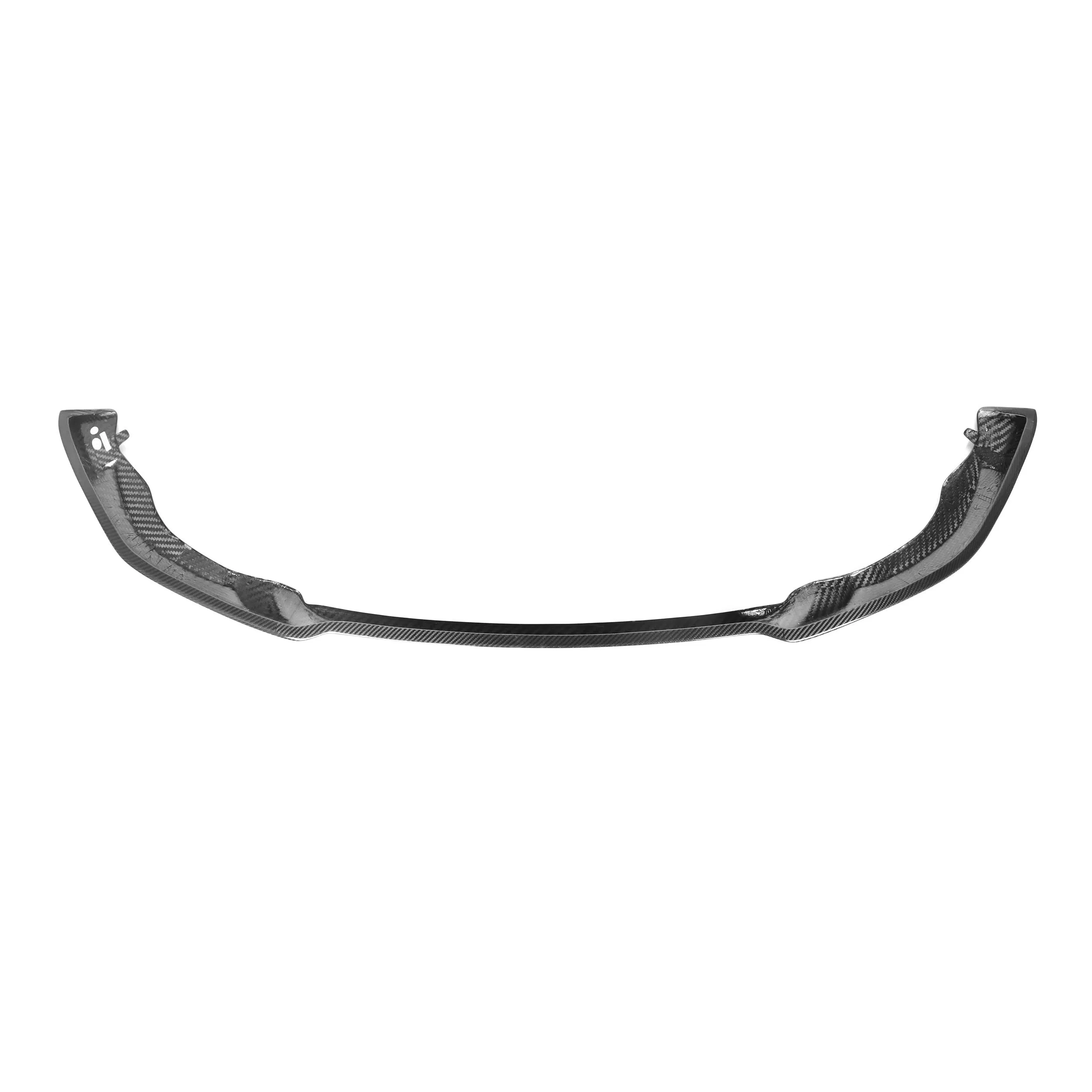 para BMW F80 M3 F82 M4 2014-2018 Ajuste de Carro Estilo Modificação Acessórios Exteriores Fibra de Carbono Seco Estilo CS Lábio do Para-choque Frontal