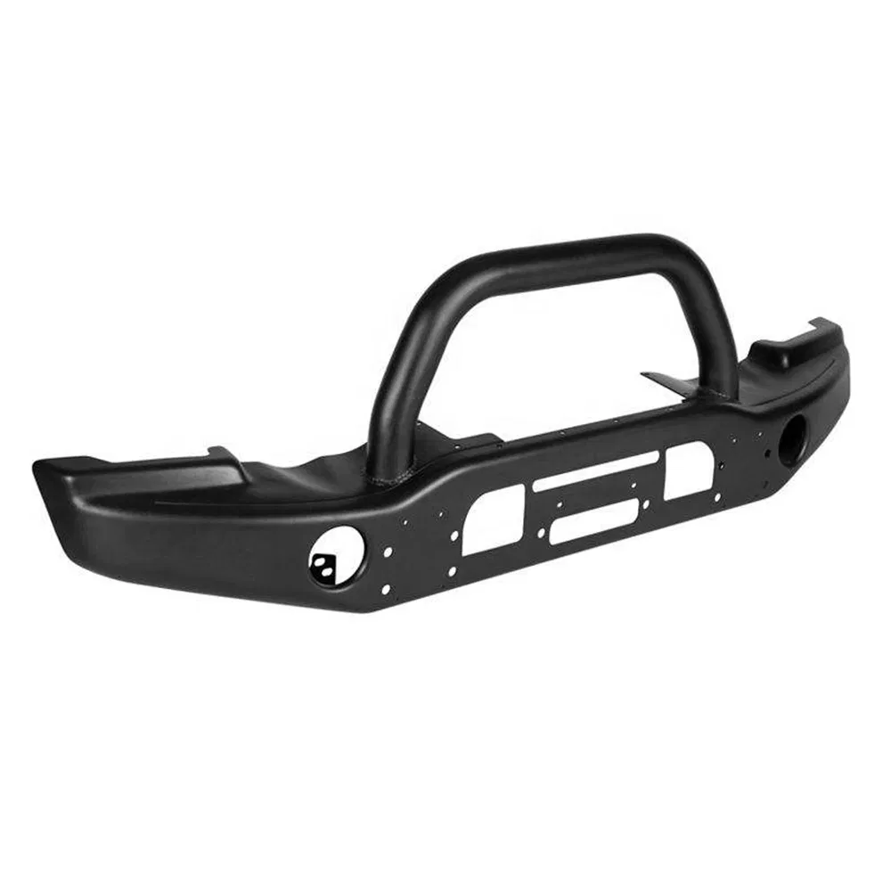 Bumper de Auto para Jeep Wrangler Jk Peça Automotiva Offroad Carro Guarda de Bumper Frontal em Liga de Alumínio Aço Sem Tubo em U 10th Aniversário Personalizado