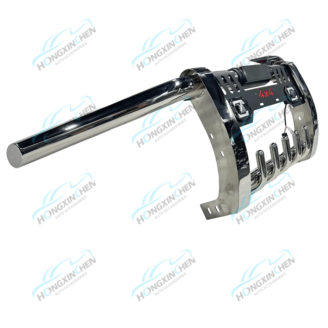 Para-choque Frontal de Aço Inoxidável de Alta Resistência para 4X4 Veículos Offroad