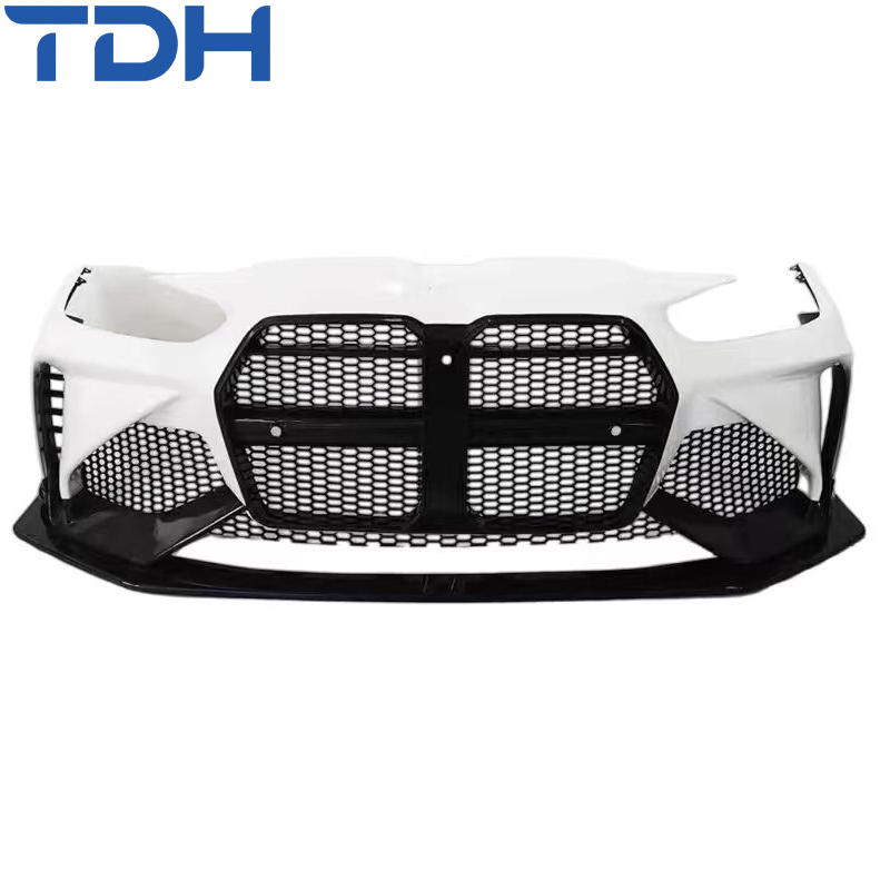 Para-choque de Fibra de Carbono Adro para BMW G80 G82 G83 M3 M4 Facelift Para-choque Frontal Auto