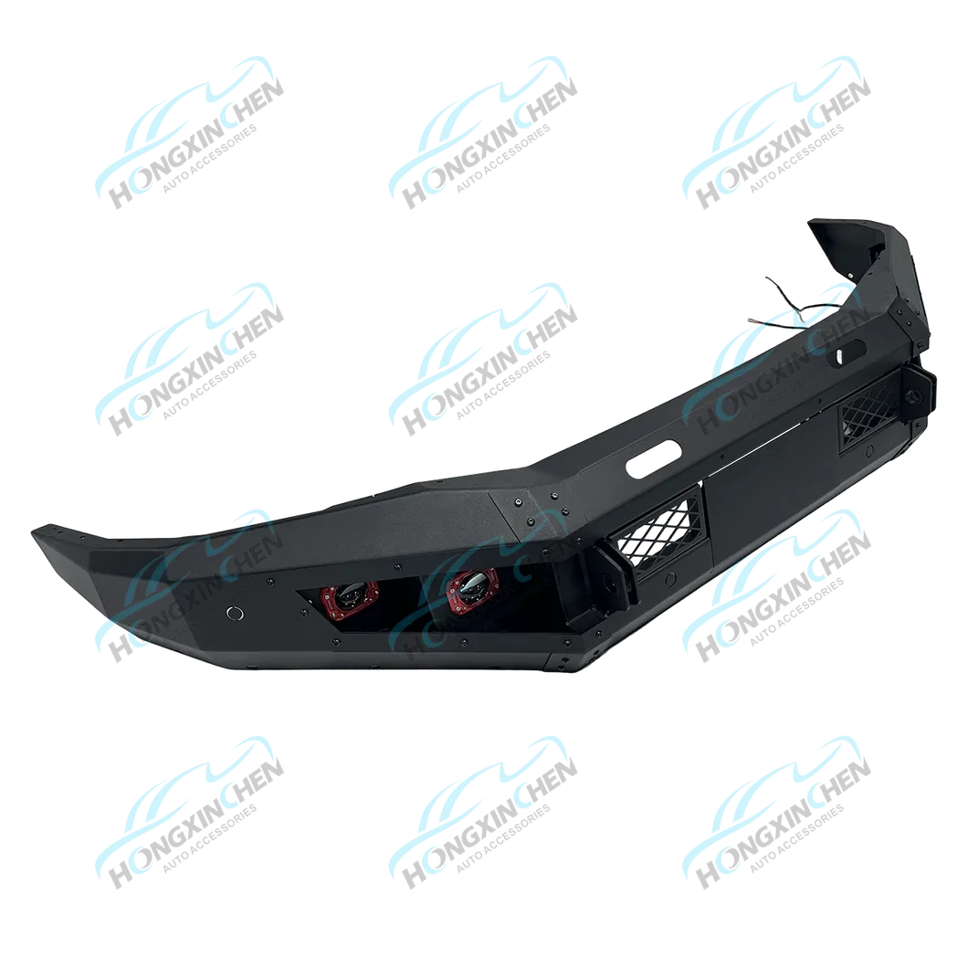 Acessórios de Veículos Off-Road Novos por Atacado 4X4 Parachoque Frontal de Aço Preto
