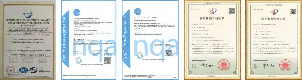 Certificados de Qualidade