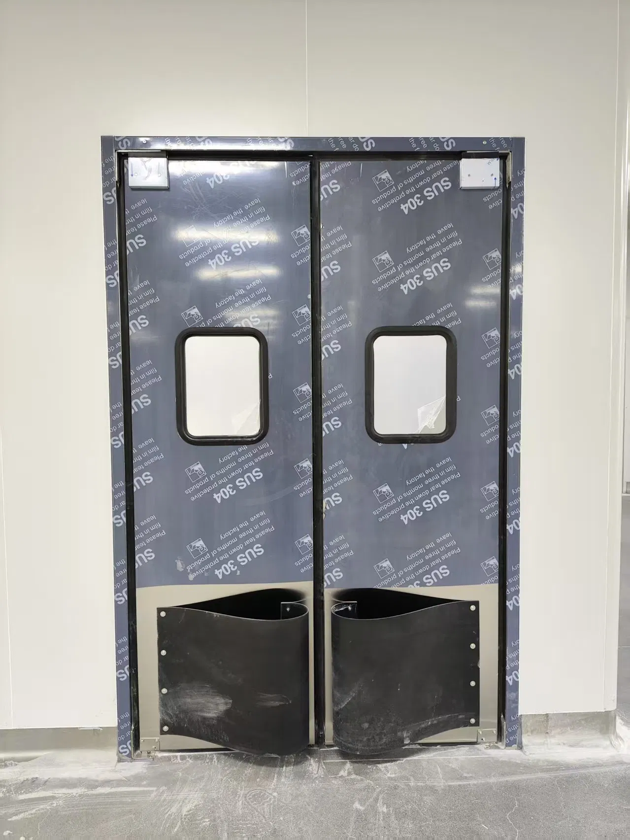 Proteção de Bumper Durável para Tráfego de Corredor Hospitalar