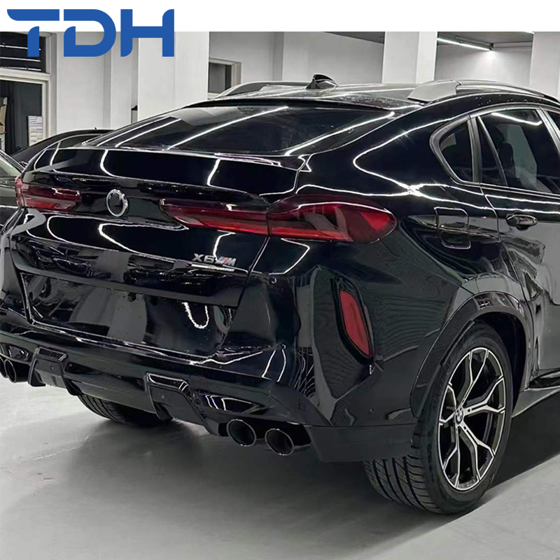 2024 Novo Para-choque de Carro para 2007-2015 BMW X6 E71 Modificado para X6 G06 Lci X6m Para-choque Dianteiro Para-choque Traseiro com Capô de Alumínio
