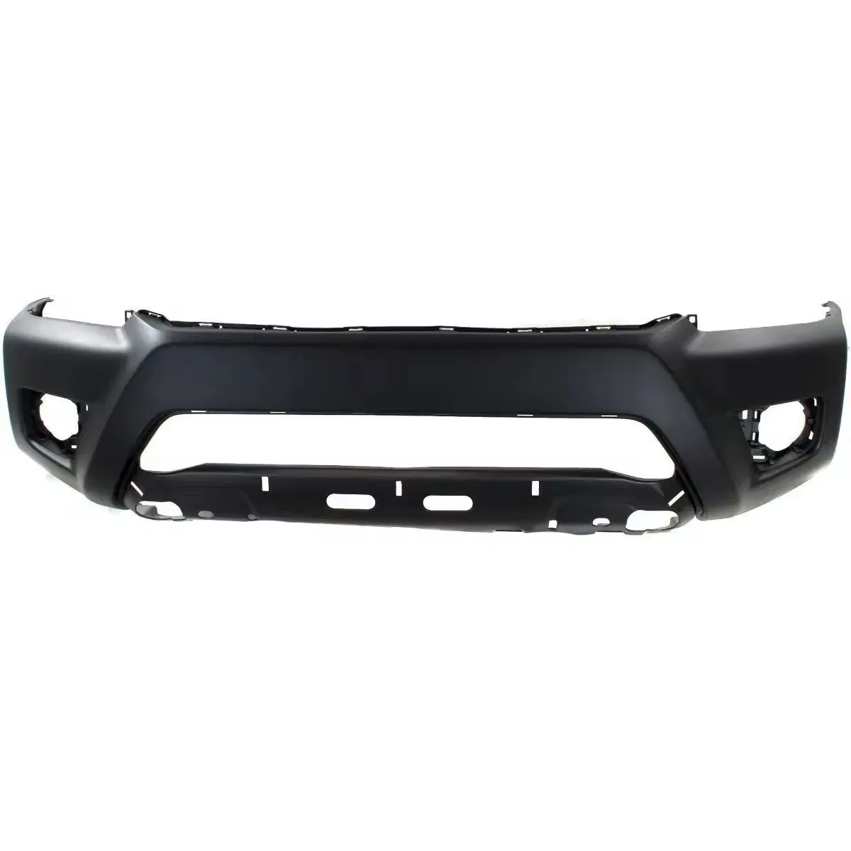 Aumentar o Para-choque Frontal Capa Inferior Preta Plástico ABS Confiável para Carro