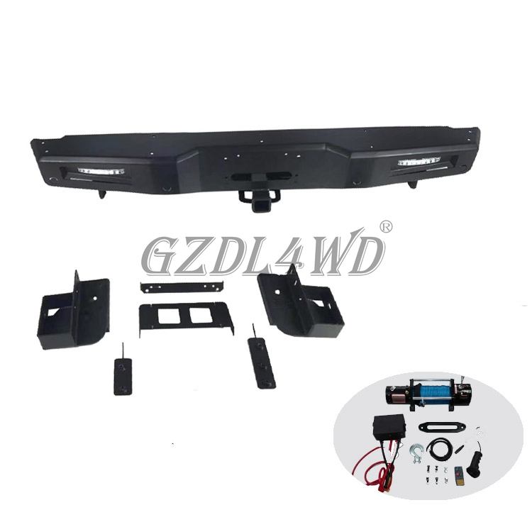 4X4 Kit de Peças de Carro Auto Bumper Traseiro de Aço para Toyota Hilux Revo