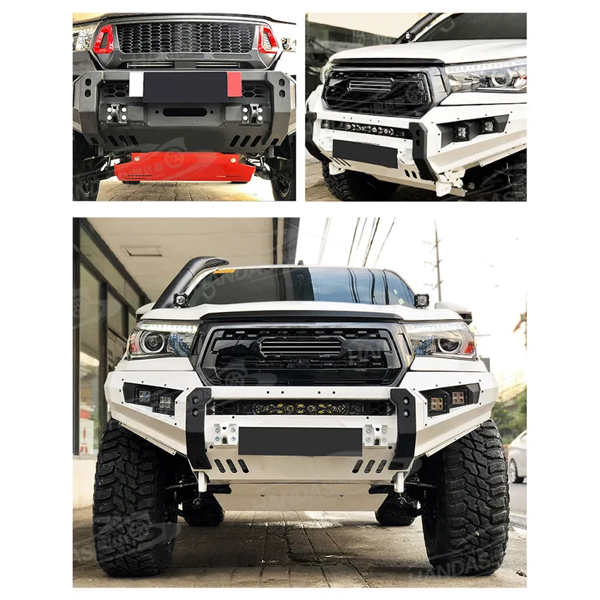 Acessórios Offroad Parachoque Frontal de Aço para Hilux