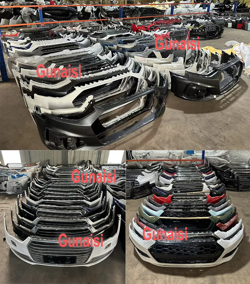Peças frontais de carro