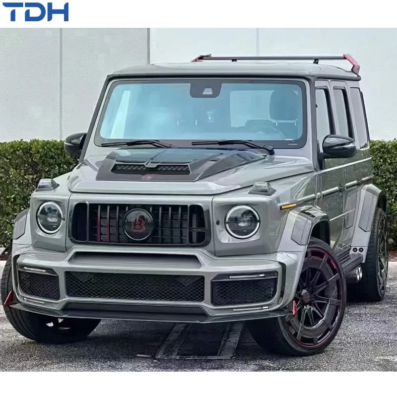 Spoiler de Teto de Fibra de Carbono para Para-choque de Carro da Mercedes Benz G-Class W463 Facelift para W464 Brabus G800 G900 Kit de Carroceria