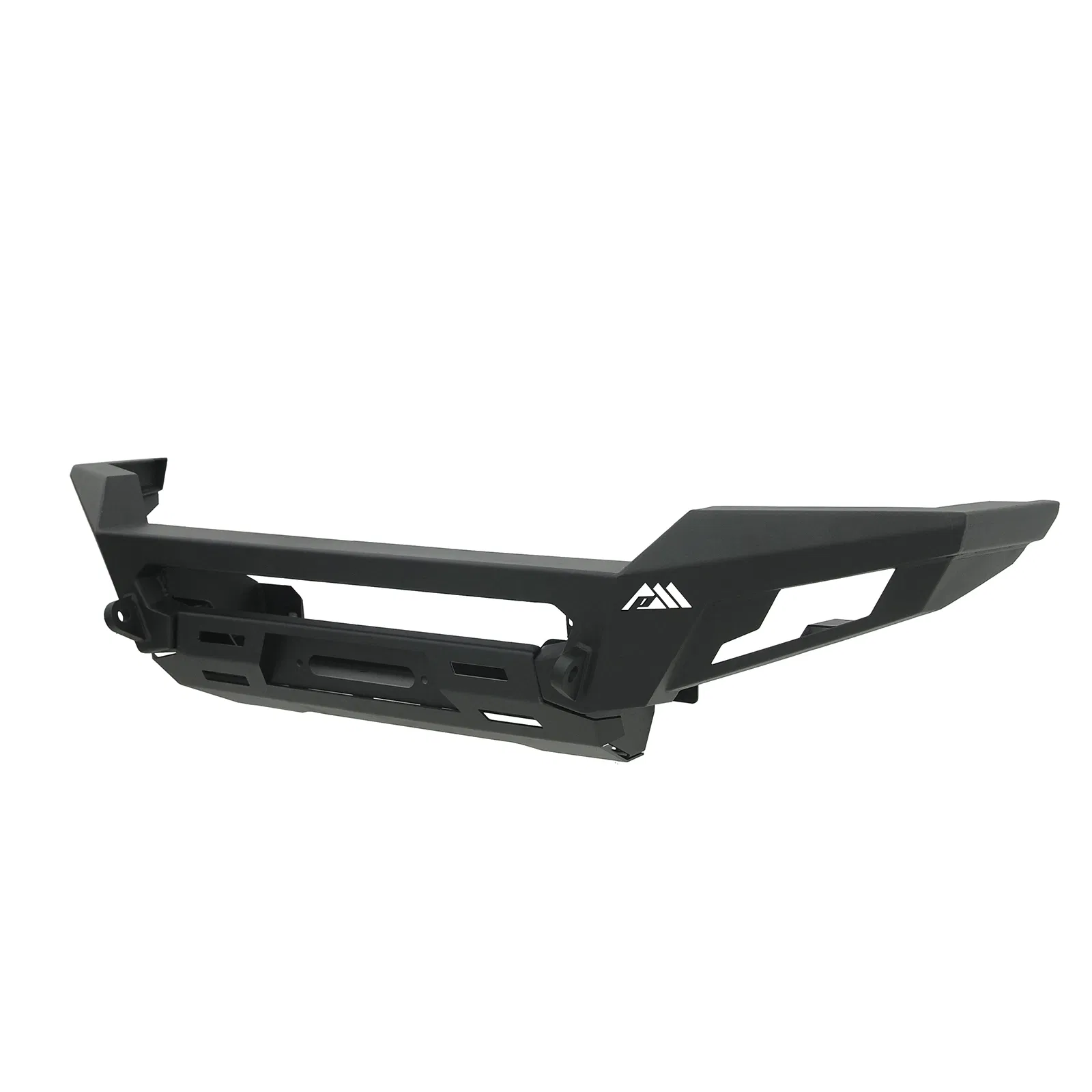 Bumper Frontal de Caminhão com Guincho de Aço LED para 16-24 Toyota Tacoma