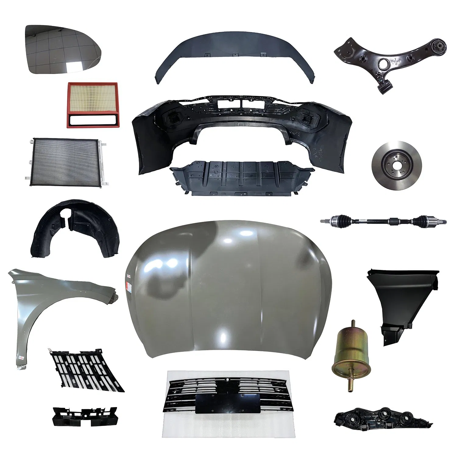 Peças de Reposição para Carros Elétricos Para-choque Frontal Original para Byd Song Plus EV Peça de Substituição para Carro OEM Veículo Elétrico 12797167