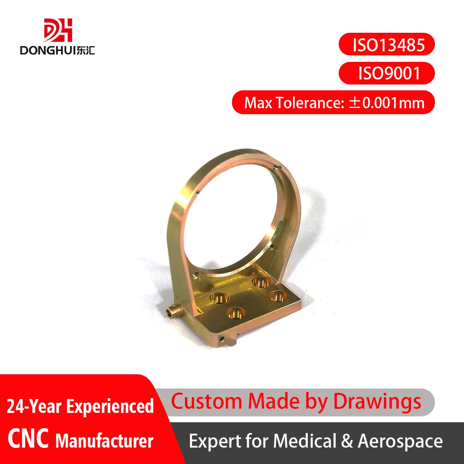 Serviço de Usinagem CNC Personalizada para Peças Metálicas de Precisão Decorativas para Interior e Exterior Automotivo